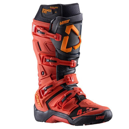 LEATT BOOT 4.5 HYDRADRI BURN RED - ACE Race Shop