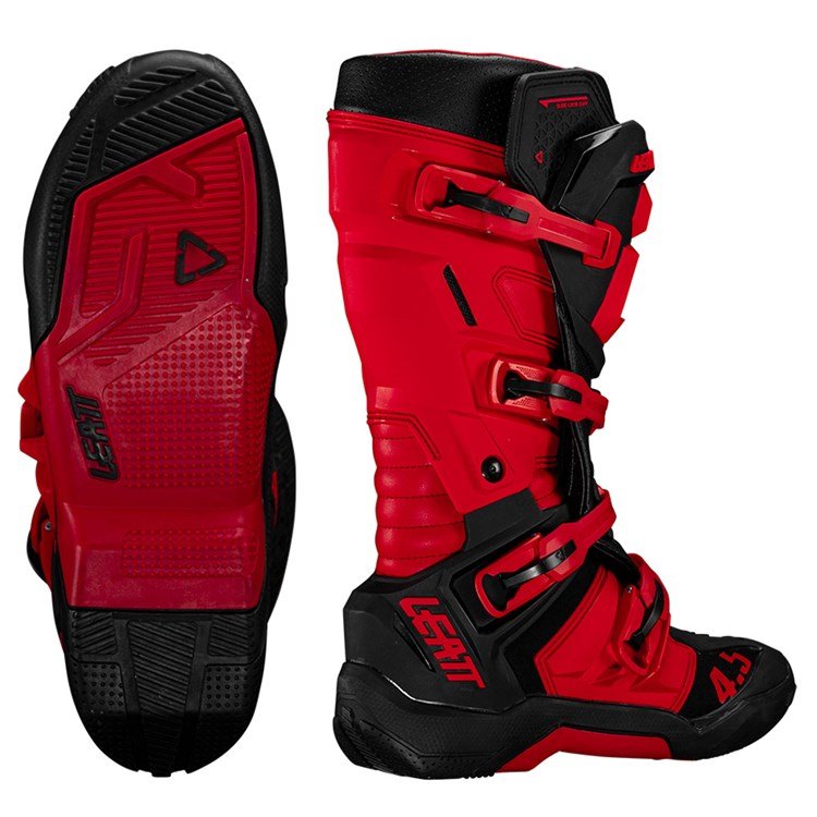 LEATT BOOT 4.5 RED - ACE Race Shop