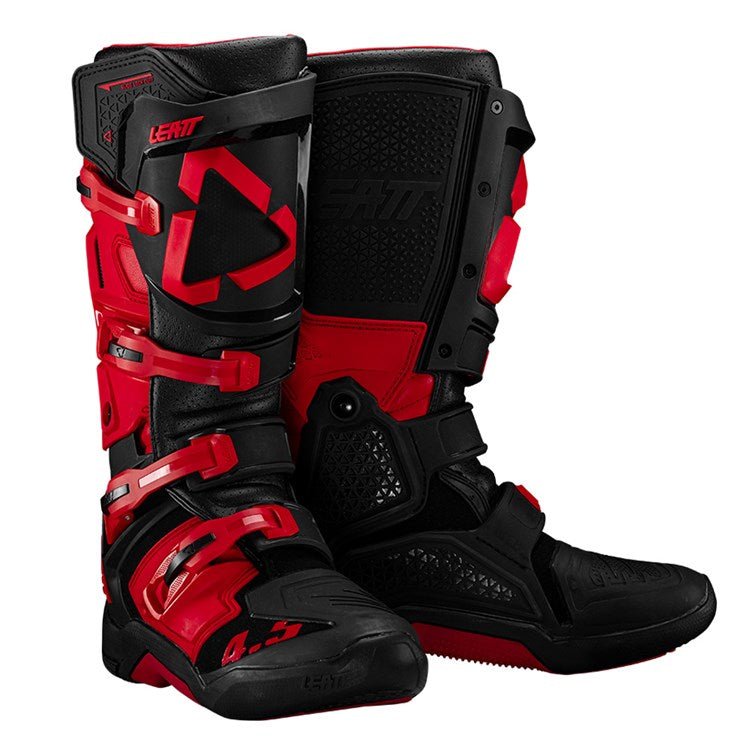 LEATT BOOT 4.5 RED - ACE Race Shop