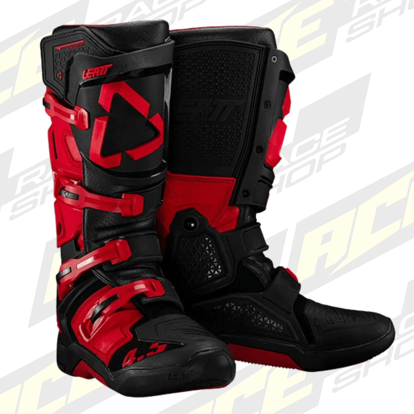 LEATT BOOT 4.5 RED - ACE Race Shop