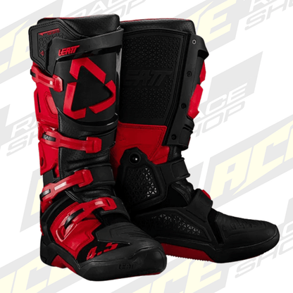 LEATT BOOT 4.5 RED - ACE Race Shop