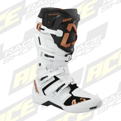 LEATT BOOT 4.5 WHITE - ACE Race Shop
