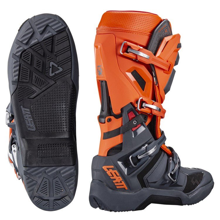 LEATT BOOT 5.5 FLEXLOCK ENDURO ORANGE - ACE Race Shop
