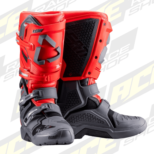 LEATT BOOT 5.5 FLEXLOCK ENDURO RED - ACE Race Shop