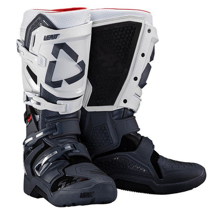 LEATT BOOT 5.5 FLEXLOCK ENDURO WHITE - ACE Race Shop