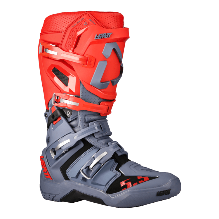 LEATT BOOT 5.5 FLEXLOCK GRAPHENE - ACE Race Shop