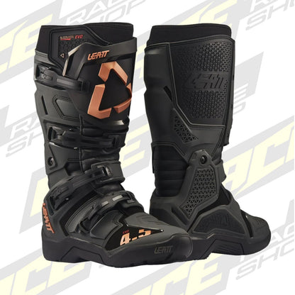 LEATT BOOT MOTO 4.5 ENDURO EVO GRAPHENE BLACK - ACE Race Shop