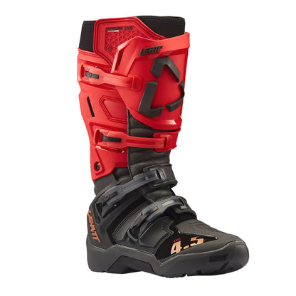 LEATT BOOT MOTO 4.5 ENDURO EVO - RED BLACK - ACE Race Shop