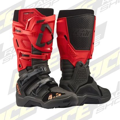 LEATT BOOT MOTO 4.5 ENDURO EVO - RED BLACK - ACE Race Shop
