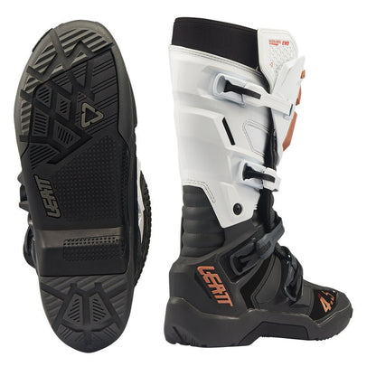 LEATT BOOT MOTO 4.5 ENDURO EVO - WHITE BLACK GOLD - ACE Race Shop