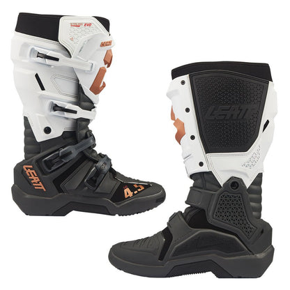 LEATT BOOT MOTO 4.5 ENDURO EVO - WHITE BLACK GOLD - ACE Race Shop