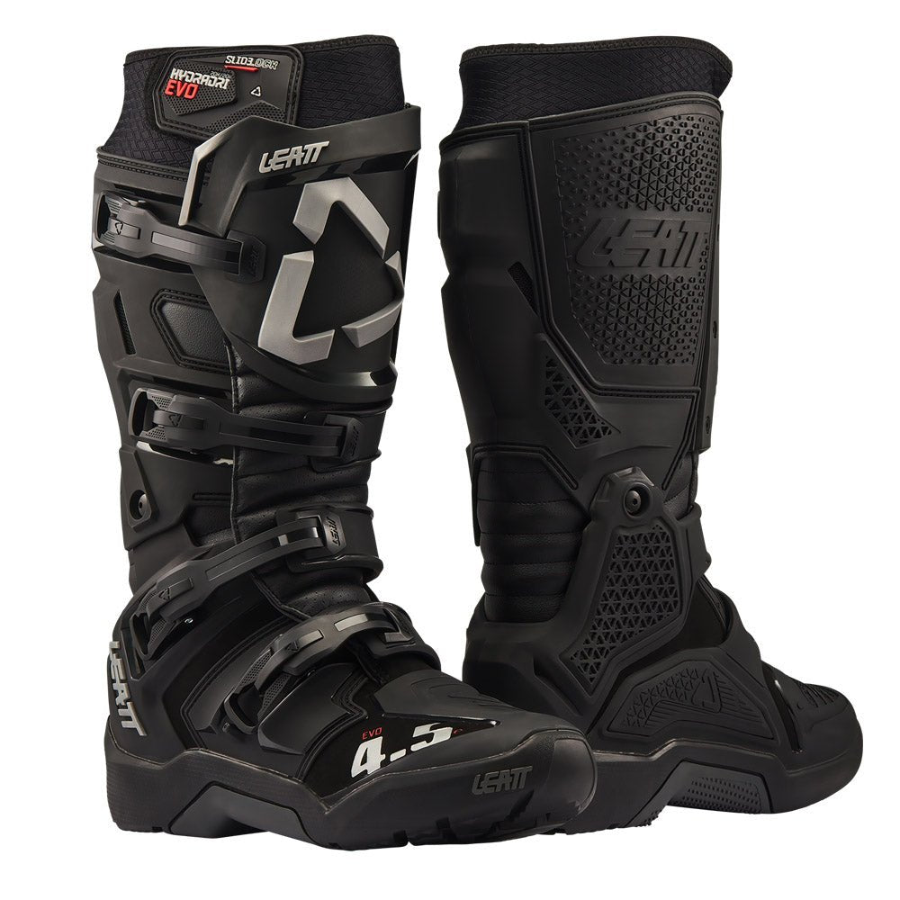 LEATT BOOT MOTOCROSS ENDURO 4.5 HYDRADRI EVO WATERPROOF - BLACK - ACE Race Shop