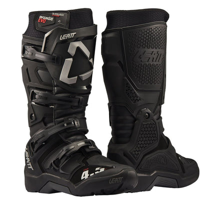 LEATT BOOT MOTOCROSS ENDURO 4.5 HYDRADRI EVO WATERPROOF - BLACK - ACE Race Shop
