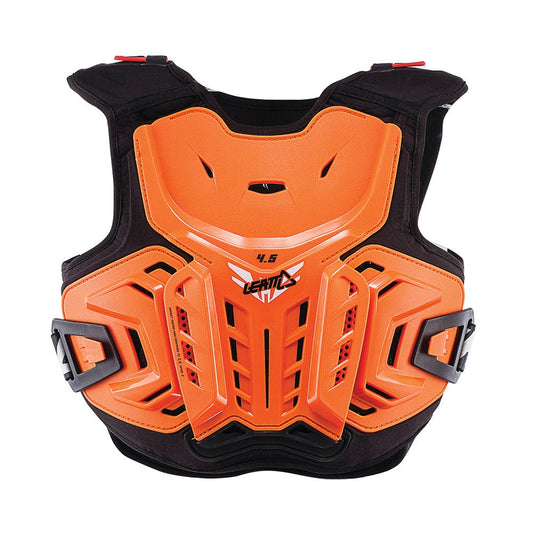 LEATT CHEST PROTECTOR 4.5 ORANGE/WHITE JUNIOR - ACE Race Shop