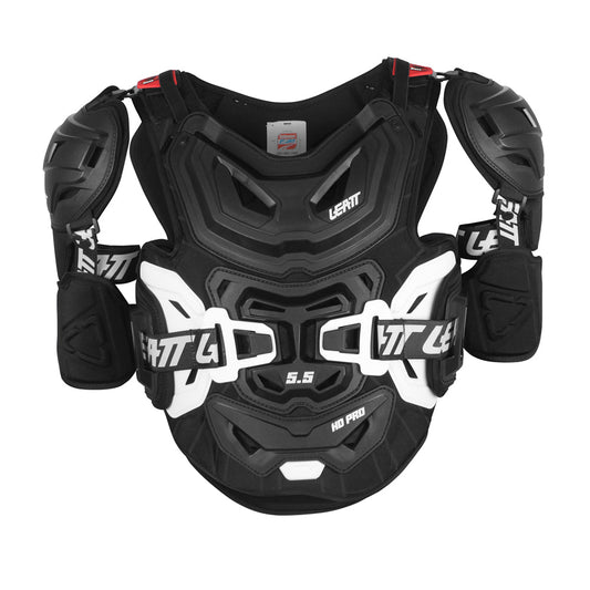LEATT CHEST PROTECTOR 5.5 PRO HD BLACK (R) - ACE Race Shop