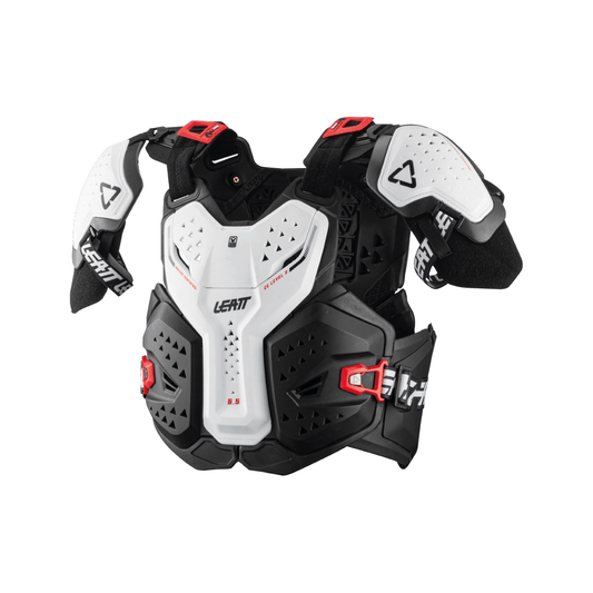 LEATT CHEST PROTECTOR 6.5 PRO WHITE - ACE Race Shop