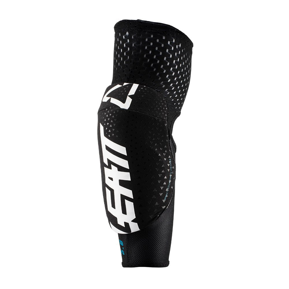 LEATT ELBOW GUARD 5.0 3DF WHITE/BLACK JUNIOR - ACE Race Shop