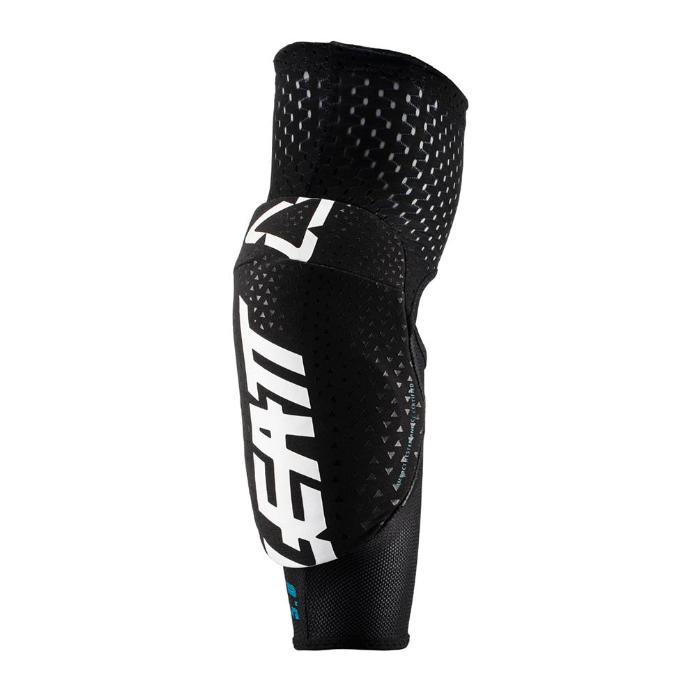 LEATT ELBOW GUARD 5.0 3DF WHITE/BLACK MINI - ACE Race Shop