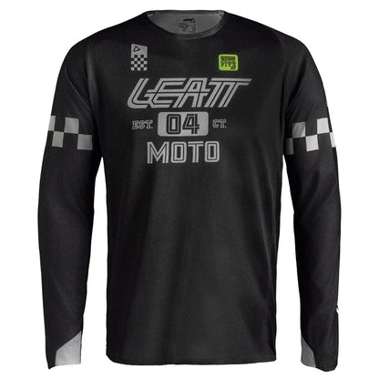 LEATT ENDURO 4.5 X-FLOW SPEED BLACK SHIRT & PANT KIT COMBO - ACE Race Shop