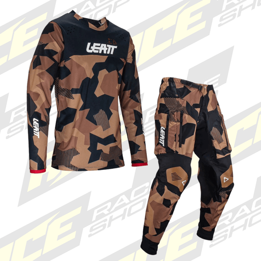 LEATT ENDURO BROWN KIT COMBO - ACE Race Shop