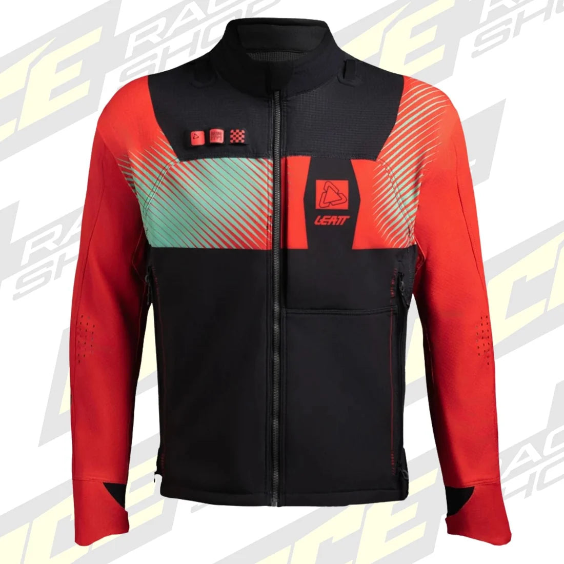LEATT 4.5 ENDURO / TRAIL RIDING JACKET & PANT KIT COMBO - RED/BLACK