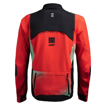 LEATT ENDURO OFFROAD JACKET MOTO 4.5 ENDURO HATCHET - RED BLACK - ACE Race Shop