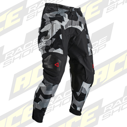 LEATT ENDURO PANT MOTO 4.5 HYDRADRI FORGE GREY - ACE Race Shop