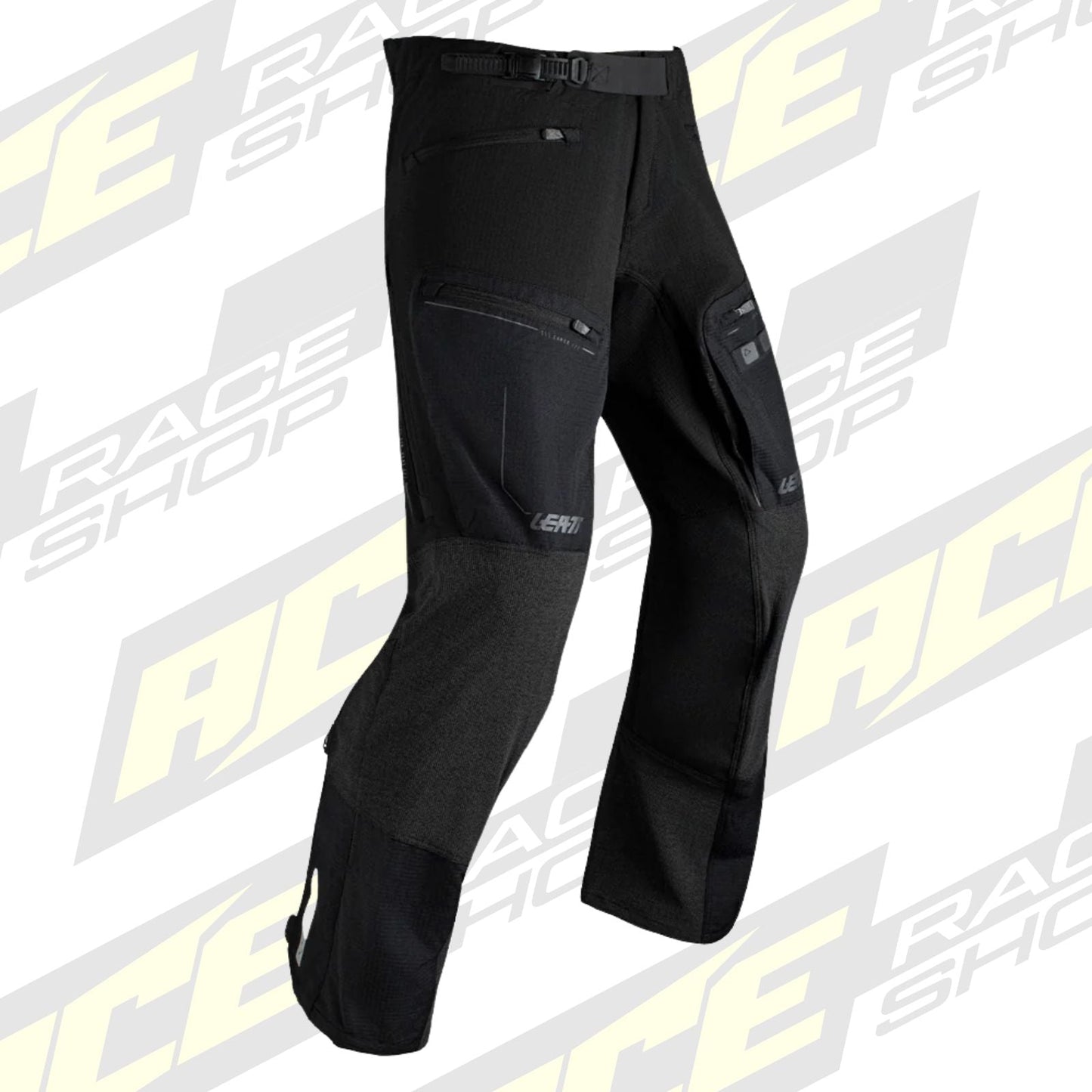 LEATT ENDURO PANT TROUSERS BOTTOMS MOTO 5.5 ENDURO - BLACK - ACE Race Shop