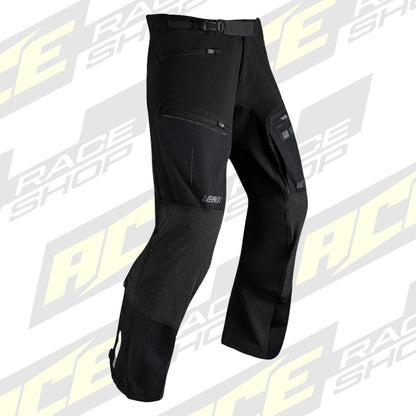 LEATT ENDURO PANT TROUSERS BOTTOMS MOTO 5.5 ENDURO - BLACK - ACE Race Shop