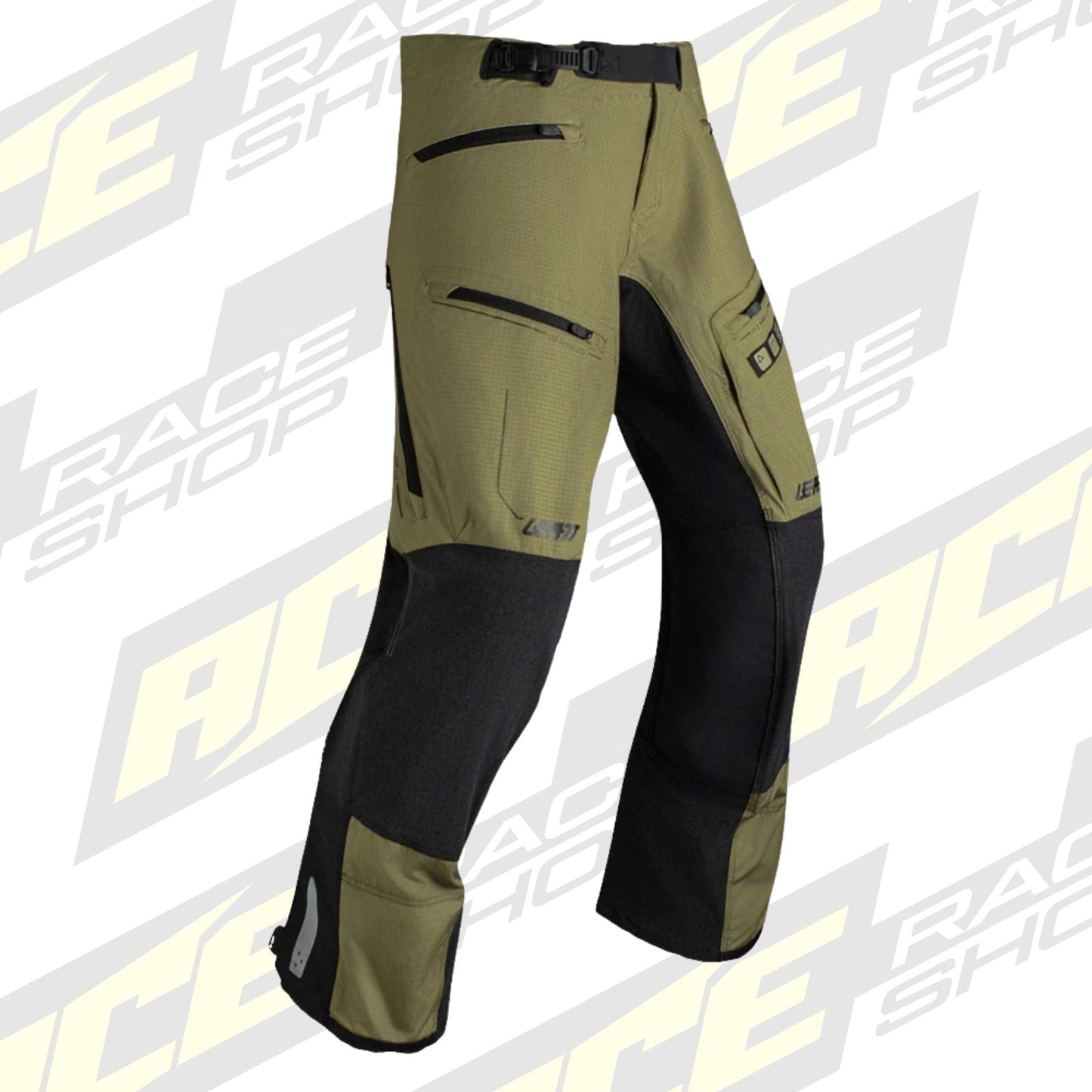 LEATT ENDURO PANTS TROUSERS BOTTOMS MOTO 5.5 ENDURO - KHAKI BROWN - ACE Race Shop