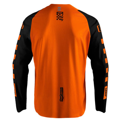 LEATT ENDURO SHIRT JERSEY TOP MOTO 4.5 ENDURO - SPEED ORANGE - ACE Race Shop