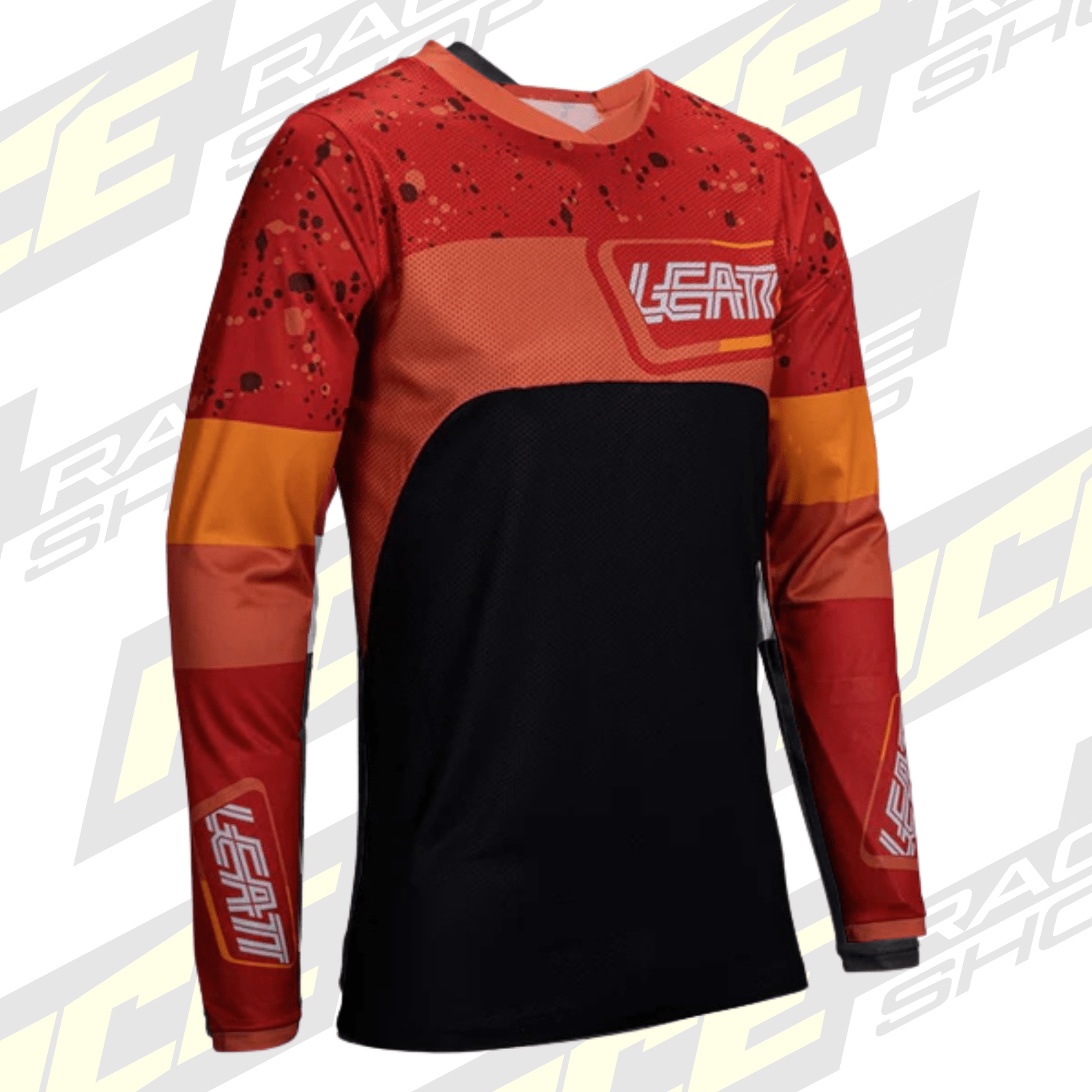 LEATT ENDURO SHIRT MOTO 4.5 BURN RED - ACE Race Shop