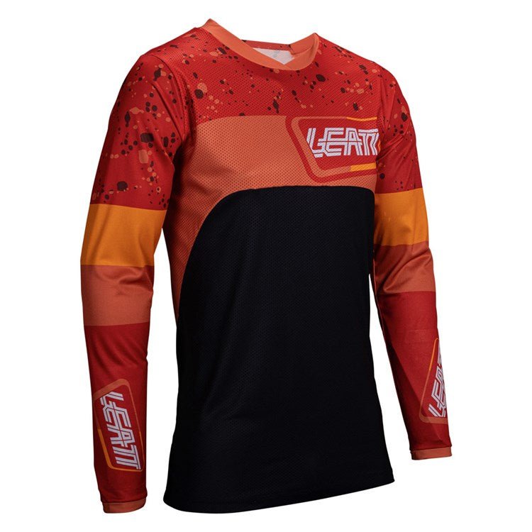 LEATT ENDURO SHIRT MOTO 4.5 BURN RED - ACE Race Shop