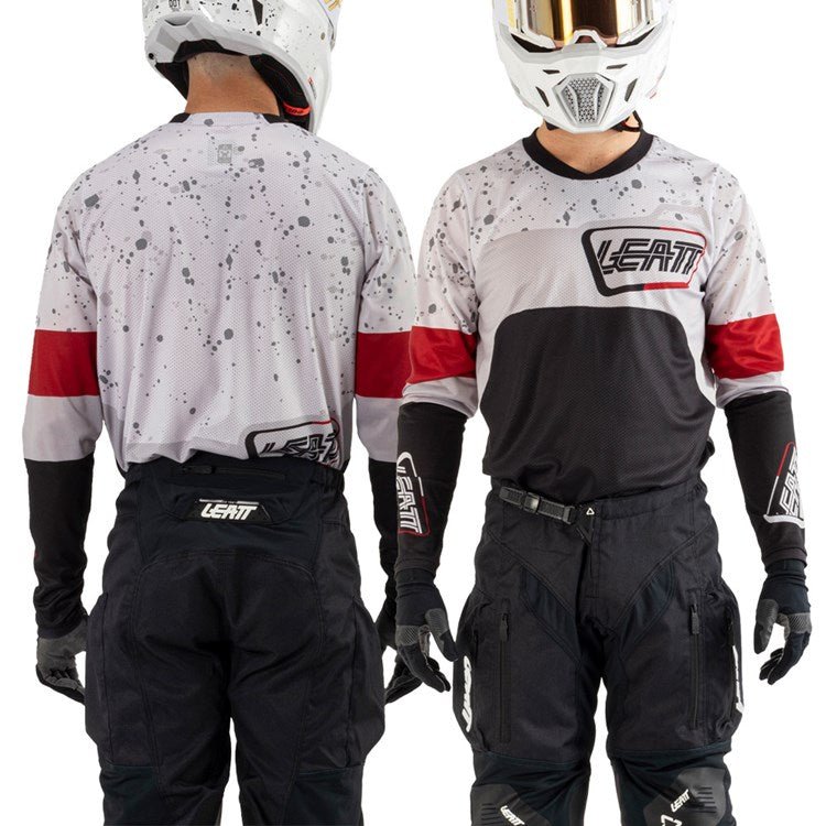 LEATT ENDURO SHIRT MOTO 4.5 ICE GREY - ACE Race Shop