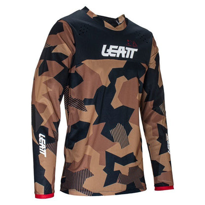 LEATT ENDURO SHIRT MOTO 4.5 STONE BROWN - ACE Race Shop