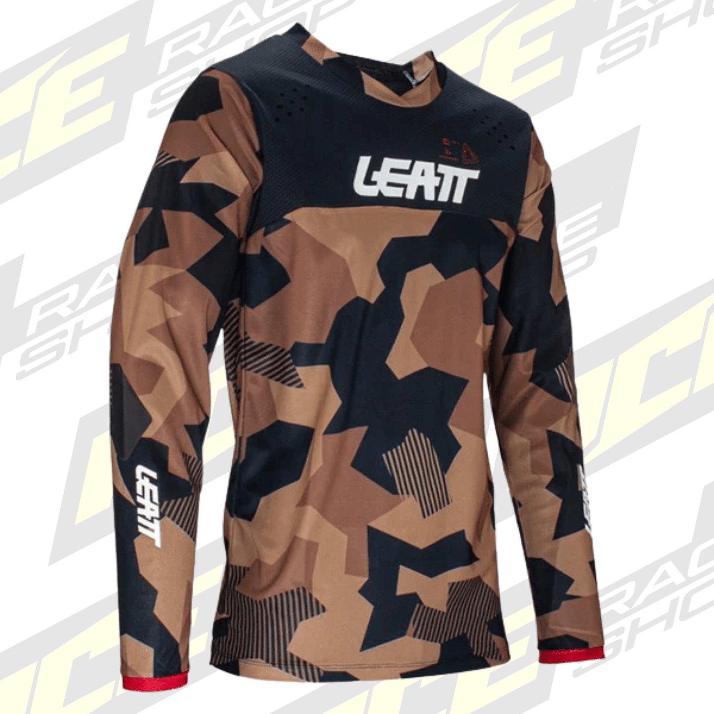 LEATT ENDURO SHIRT MOTO 4.5 STONE BROWN - ACE Race Shop
