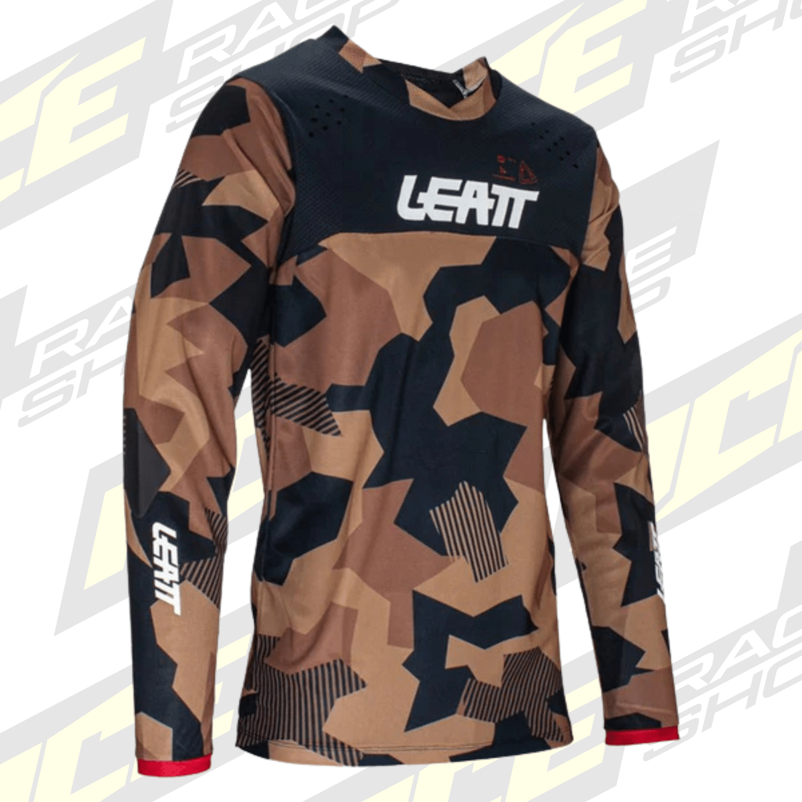 LEATT ENDURO SHIRT MOTO 4.5 STONE BROWN - ACE Race Shop