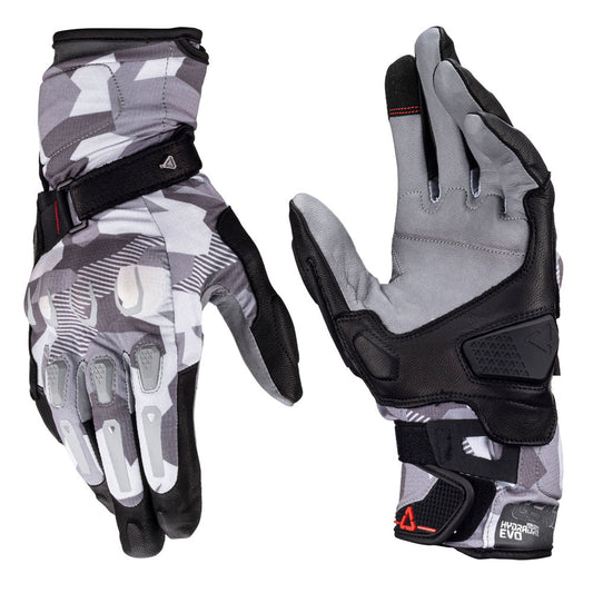 LEATT GLOVE ADVENTURE 7.5 HYDRADRI STEEL - ACE Race Shop