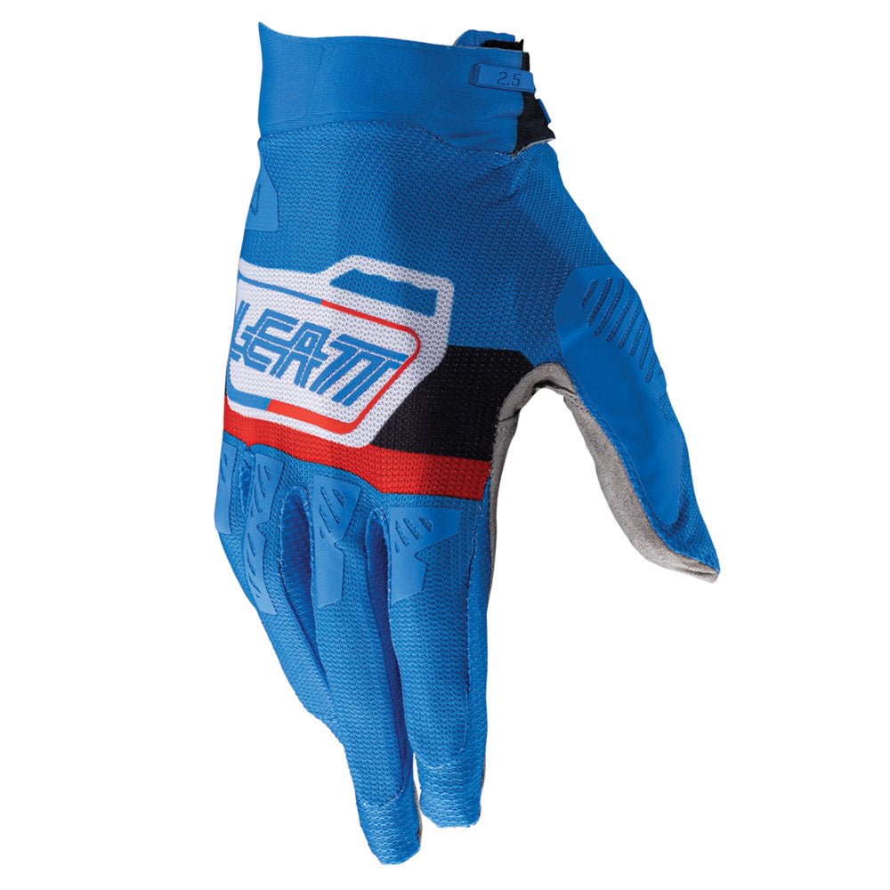 LEATT GLOVE MOTO 1.5 JUNIOR PITBOARD ROYAL - ACE Race Shop