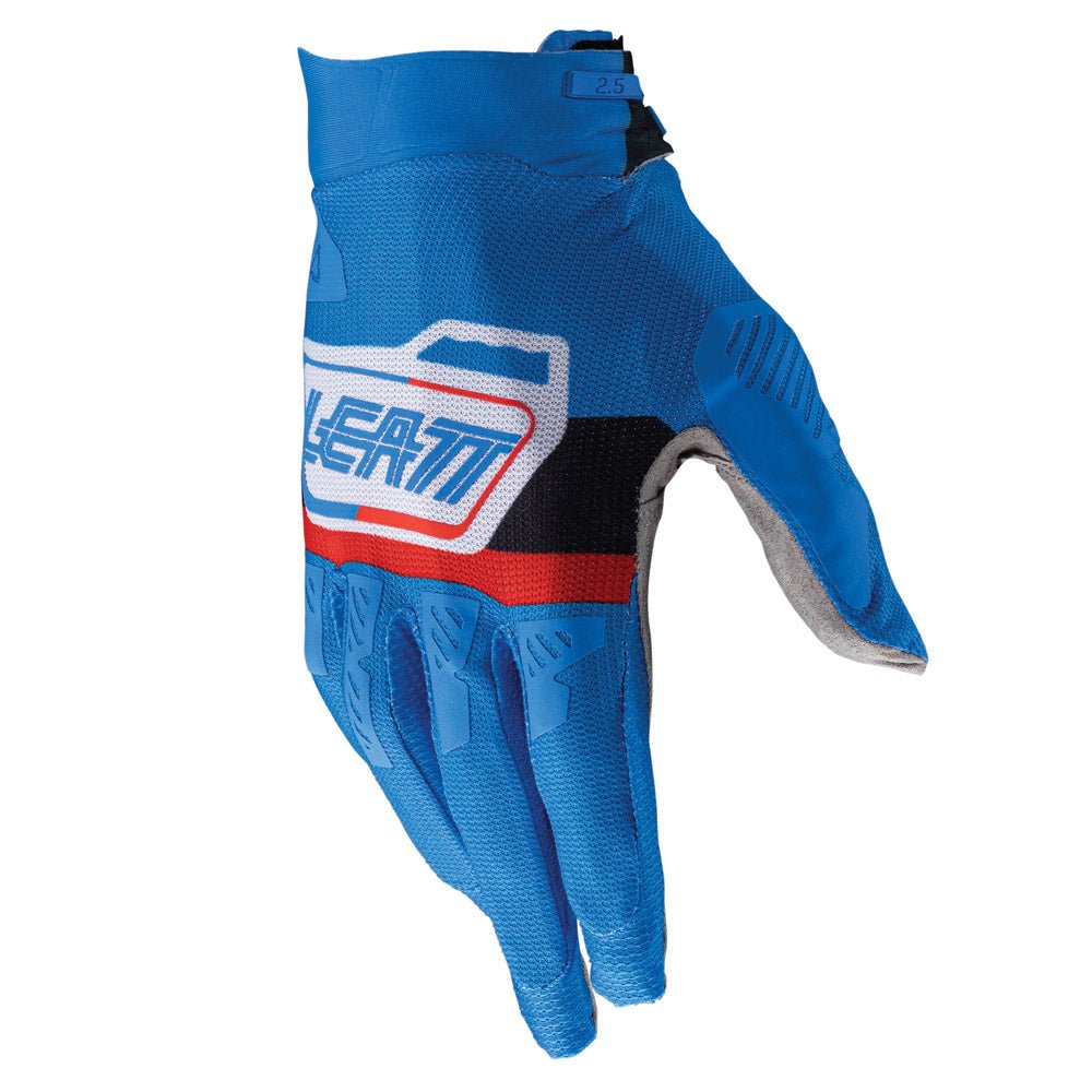 LEATT GLOVE MOTO 2.5 X - FLOW PITBOARD ROYAL - ACE Race Shop