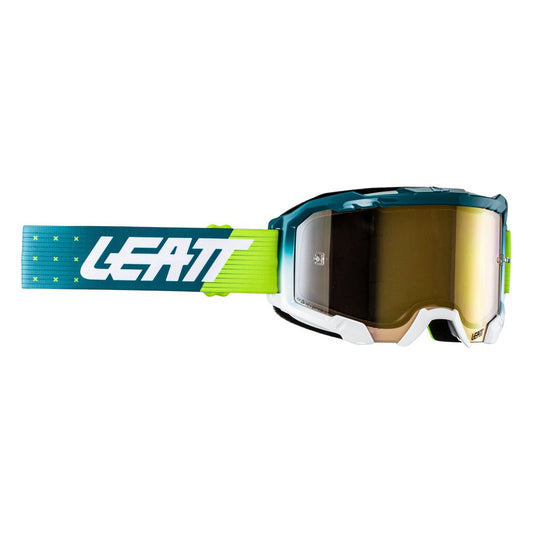 LEATT GOGGLE VELOCITY 4.5 IRIZ ACID FUEL - BRONZE LENS - ACE Race Shop