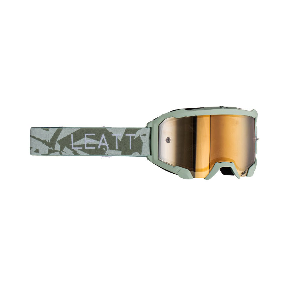 LEATT GOGGLE VELOCITY 4.5 IRIZ CACTUS - BRONZE LENS - ACE Race Shop