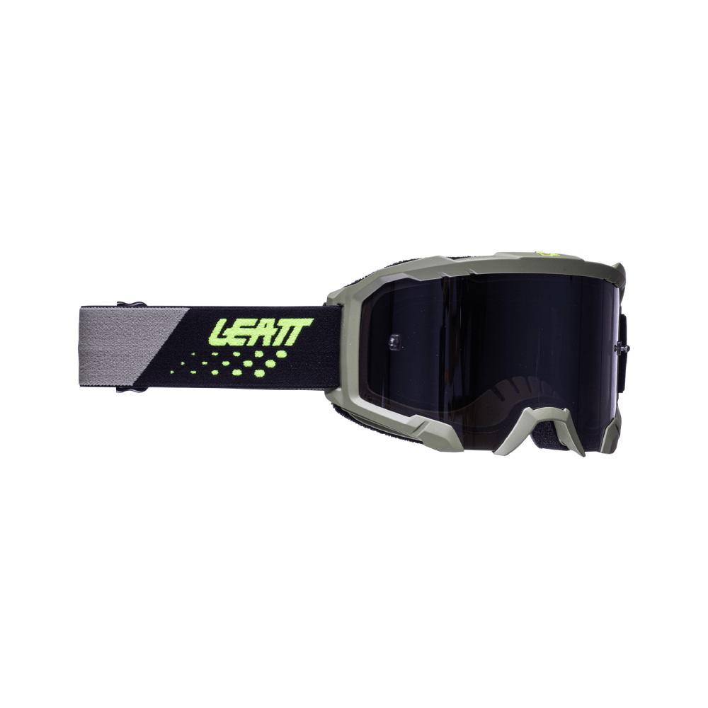 LEATT GOGGLE VELOCITY 4.5 IRIZ CACTUS - PLATINUM LENS (r) - ACE Race Shop