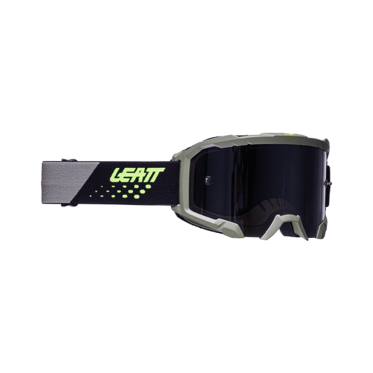 LEATT GOGGLE VELOCITY 4.5 IRIZ CACTUS - PLATINUM LENS (r) - ACE Race Shop