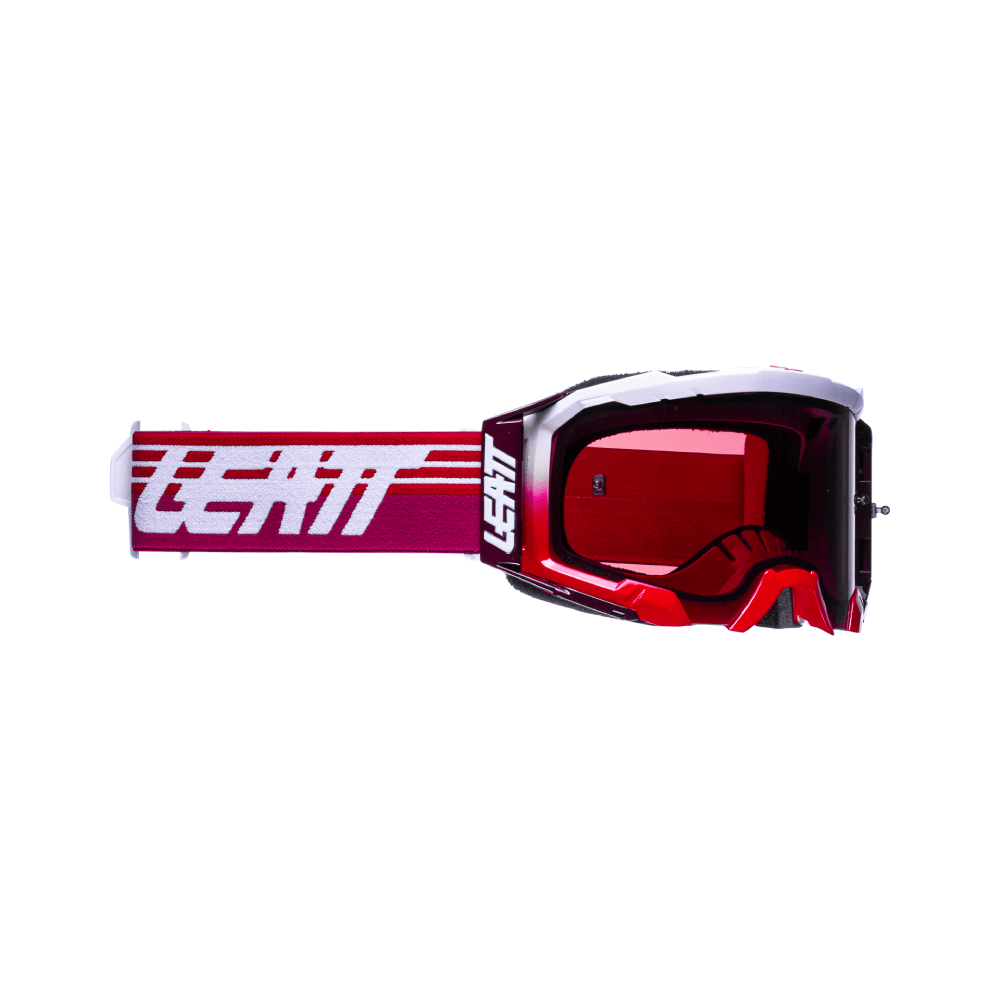 LEATT GOGGLE VELOCITY 5.5 RED - ROSE LENS (r) - ACE Race Shop