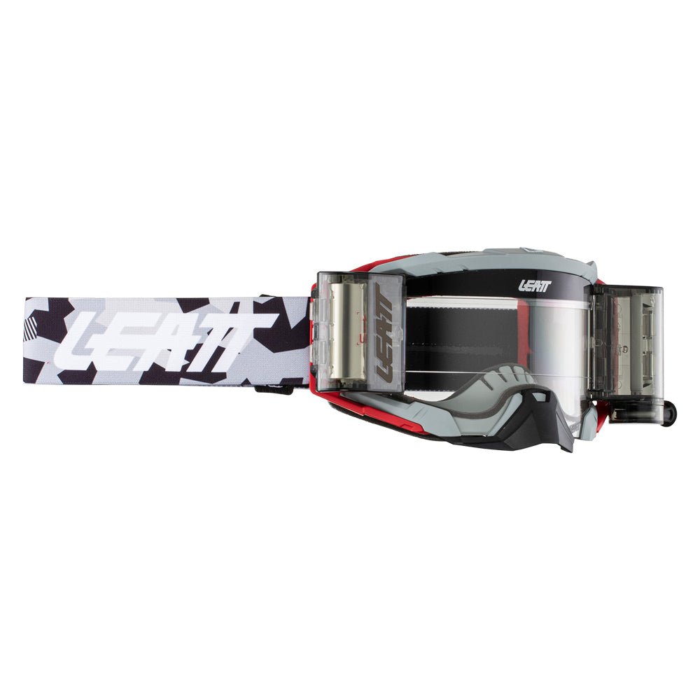 LEATT GOGGLE VELOCITY 5.5 ROLL - OFF FORGE - CLEAR LENS - ACE Race Shop