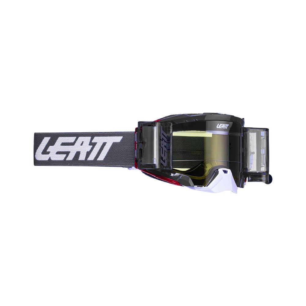 LEATT GOGGLE VELOCITY 5.5 ROLL - OFF GRAPHENE - YELLOW LENS (r) - ACE Race Shop