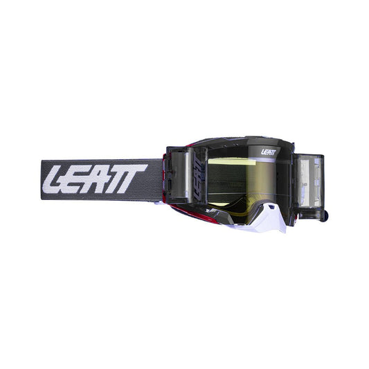 LEATT GOGGLE VELOCITY 5.5 ROLL - OFF GRAPHENE - YELLOW LENS (r) - ACE Race Shop