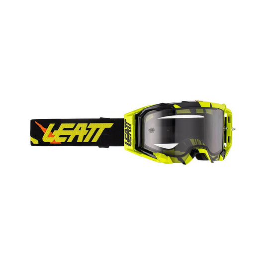 LEATT GOGGLE VELOCITY 5.5 TIGER - LIGHT GREY LENS (r) - ACE Race Shop