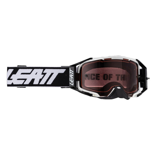 LEATT GOGGLE VELOCITY 6.5 CRYZTAL WHITE - LENS ROSE 32 VLT - ACE Race Shop